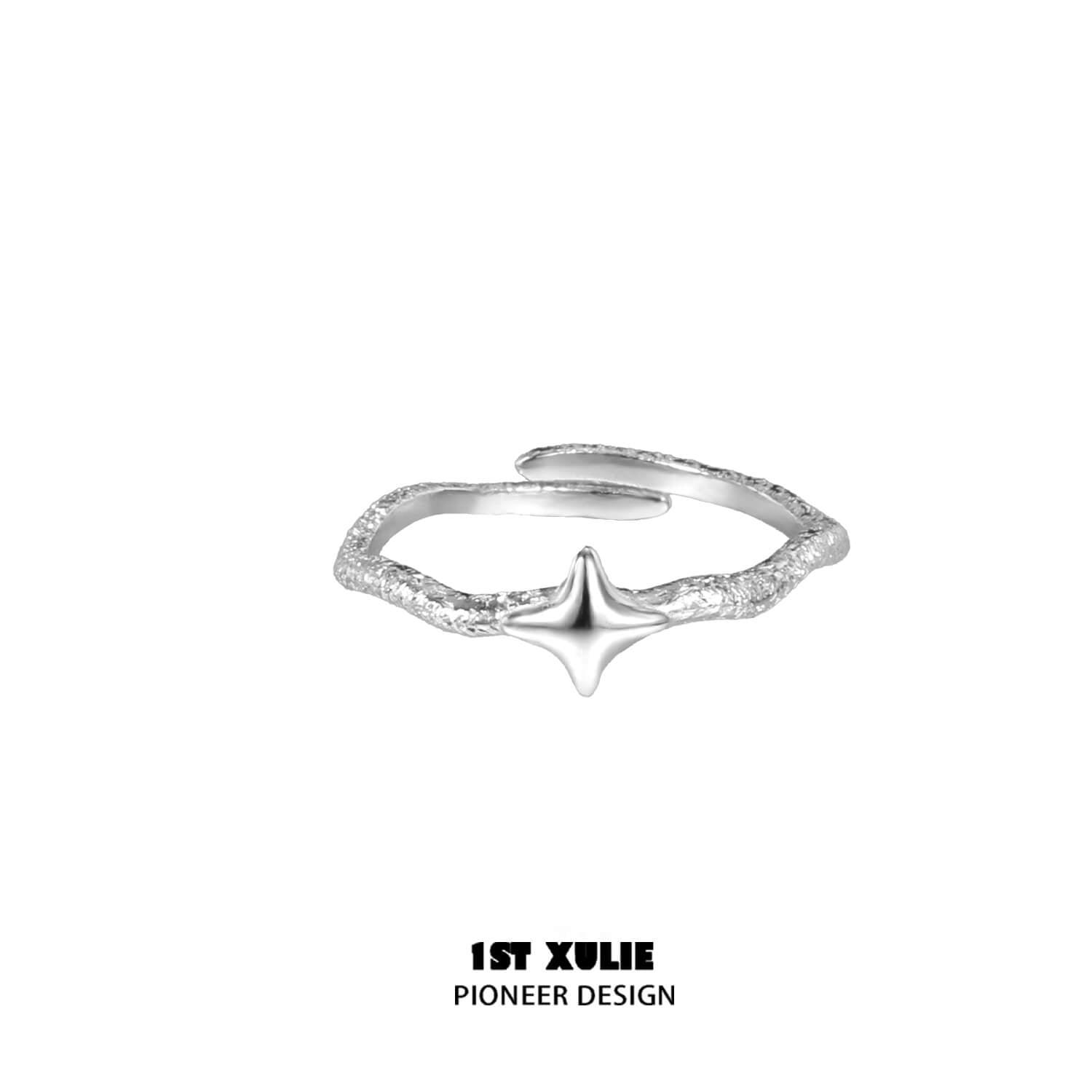 Silver Angel S925 Sterling Silver AB Rings™ – Elegant Stackable Rings for Women, Perfect for Everyday Wear, Gifts & Special Occasions