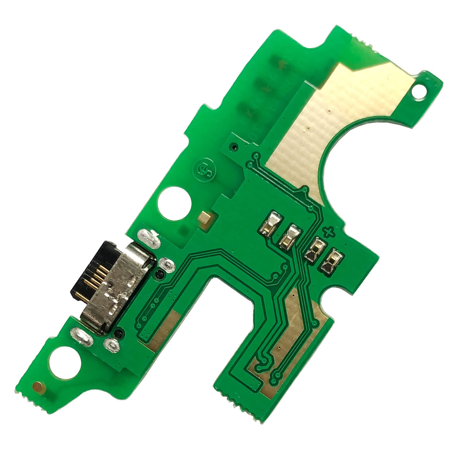 Original Title: FainWan USB Charger Charging Port Dock Connector Ribbon Flex Cable PCB Board Compatible with REVVL 4+ Plus 5062W 5062Z  Optimized Title: FainWan USB Charger Port Dock Connector Flex Cable PCB Board Replacement for T-Mobile REVVL 4+ (5062W/5062Z) - Fast Charging & Durable Repair Part for Phone Charging Issues | Perfect for DIY Phone Repairs & Charging Port Replacements