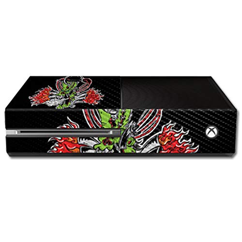 Premium Carbon Fiber Skin for Microsoft Xbox One - Protective & Durable Textured Cover | Easy to Apply & Remove | Made in USA | Perfect for Gaming Setups & Home Entertainment Systems