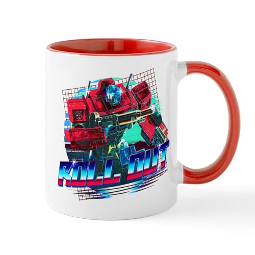 White/Red Inside - Transformers Roll Out