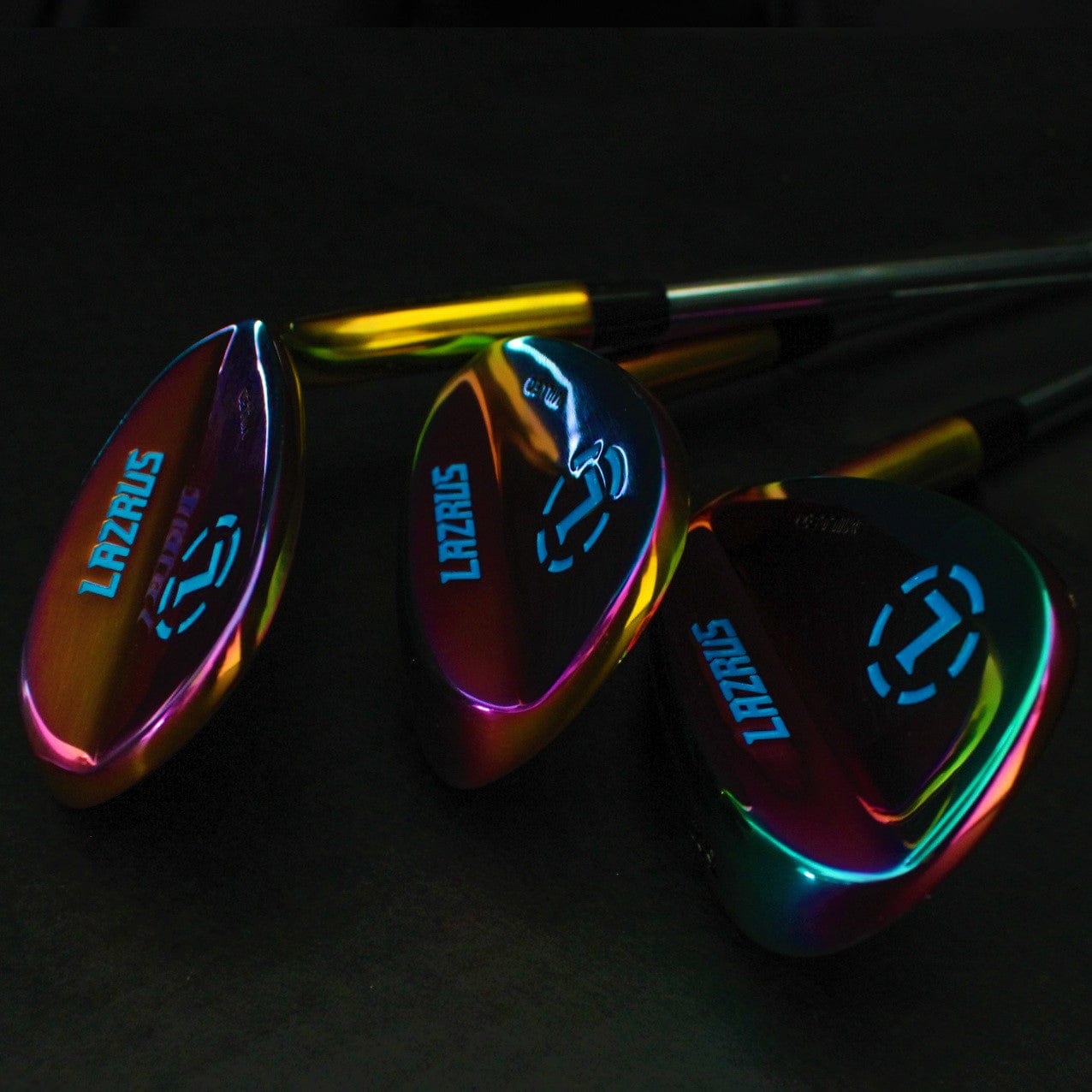 Lazrus Premium Forged Golf Wedges Set - 52° Gap, 56° Sand & 60° Lob Wedge (Right/Left Hand) | High Performance Golf Clubs for Short Game & Bunker Shots