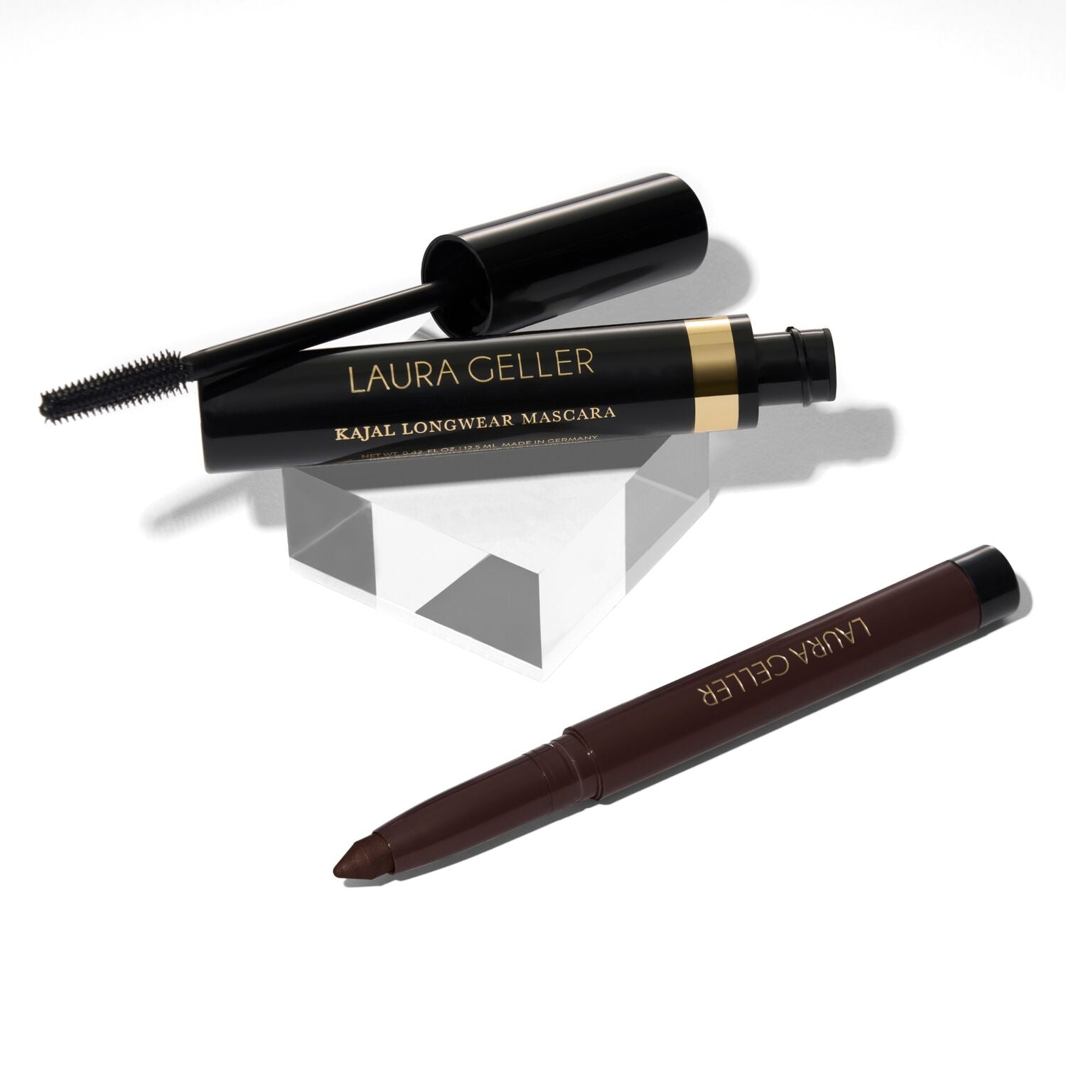 Bold Beauty Kajal Eyeliner Duo - Waterproof & Smudge-Proof Kohl Pencil for Long-Lasting Eye Makeup - Perfect for Everyday Wear, Parties & Special Occasions