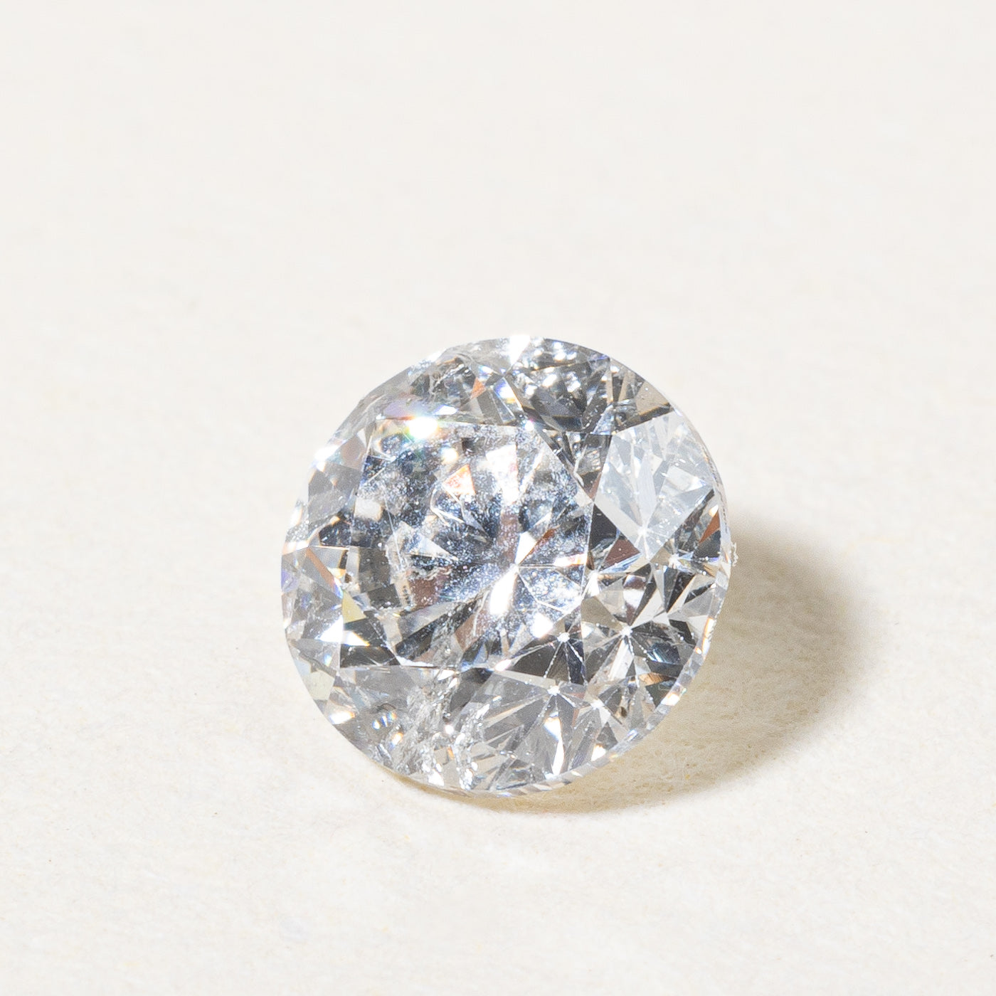 0.70ct Round Brilliant Cut Loose Diamond - I1 Clarity, F Color | Perfect for Engagement Rings, Wedding Bands & Fine Jewelry