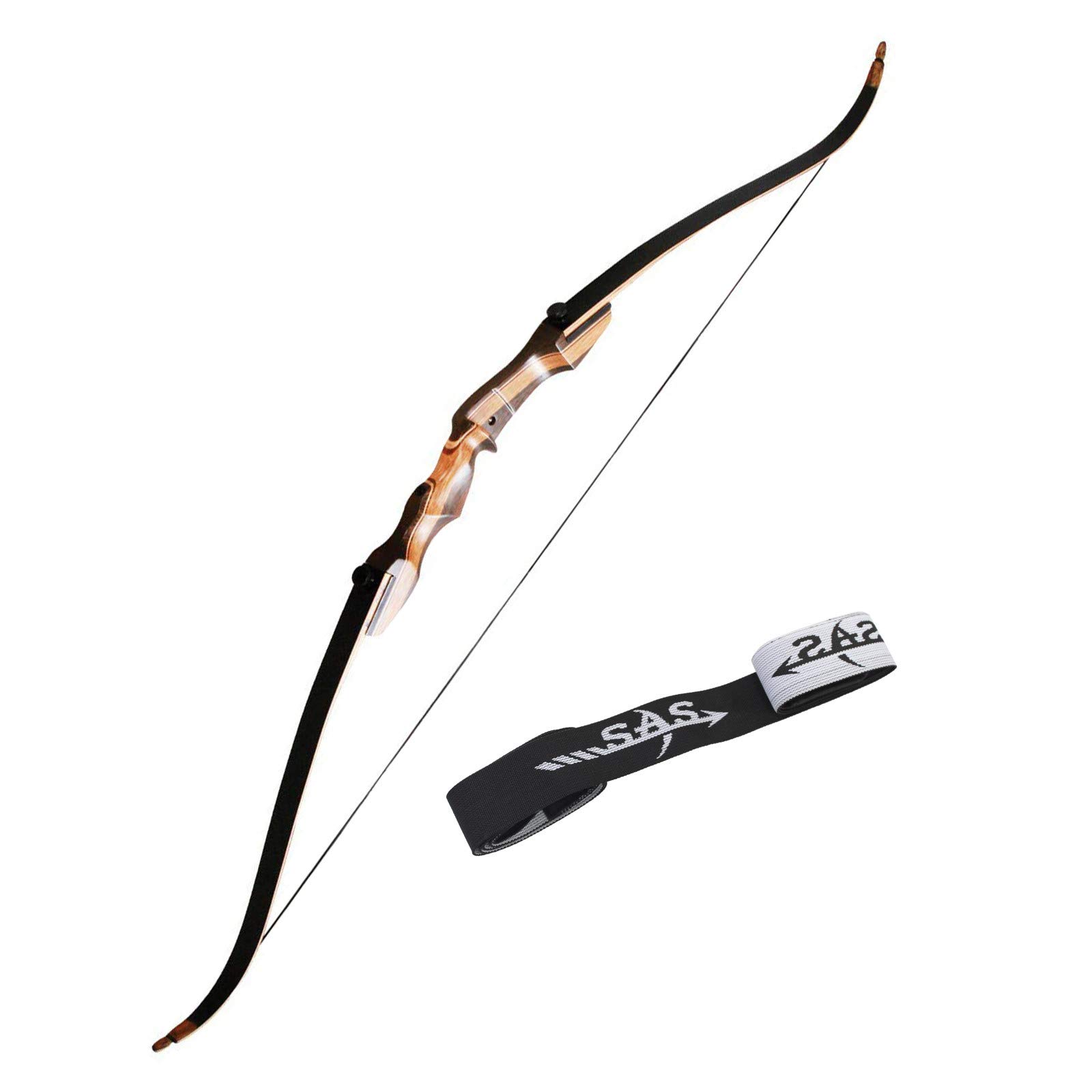 Southland Archery Supply SAS Sage Takedown Recurve Bow with Stringer Tool - 60