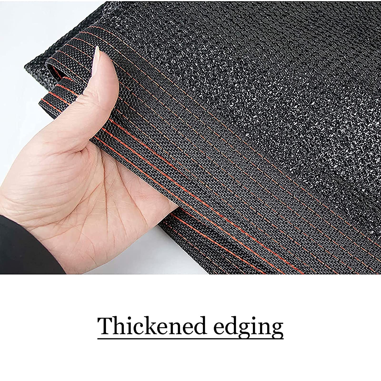 16x23ft UV Resistant Shade Cloth for Greenhouse & Garden - Durable Outdoor Shade Mesh Tarps with Aluminum Grommets - Black Sunscreen Netting for Patio, Lawn, and Plant Protection - Perfect for Summer Shade and Plant Growth