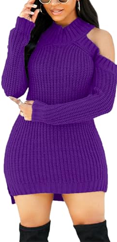 Knit/Purple