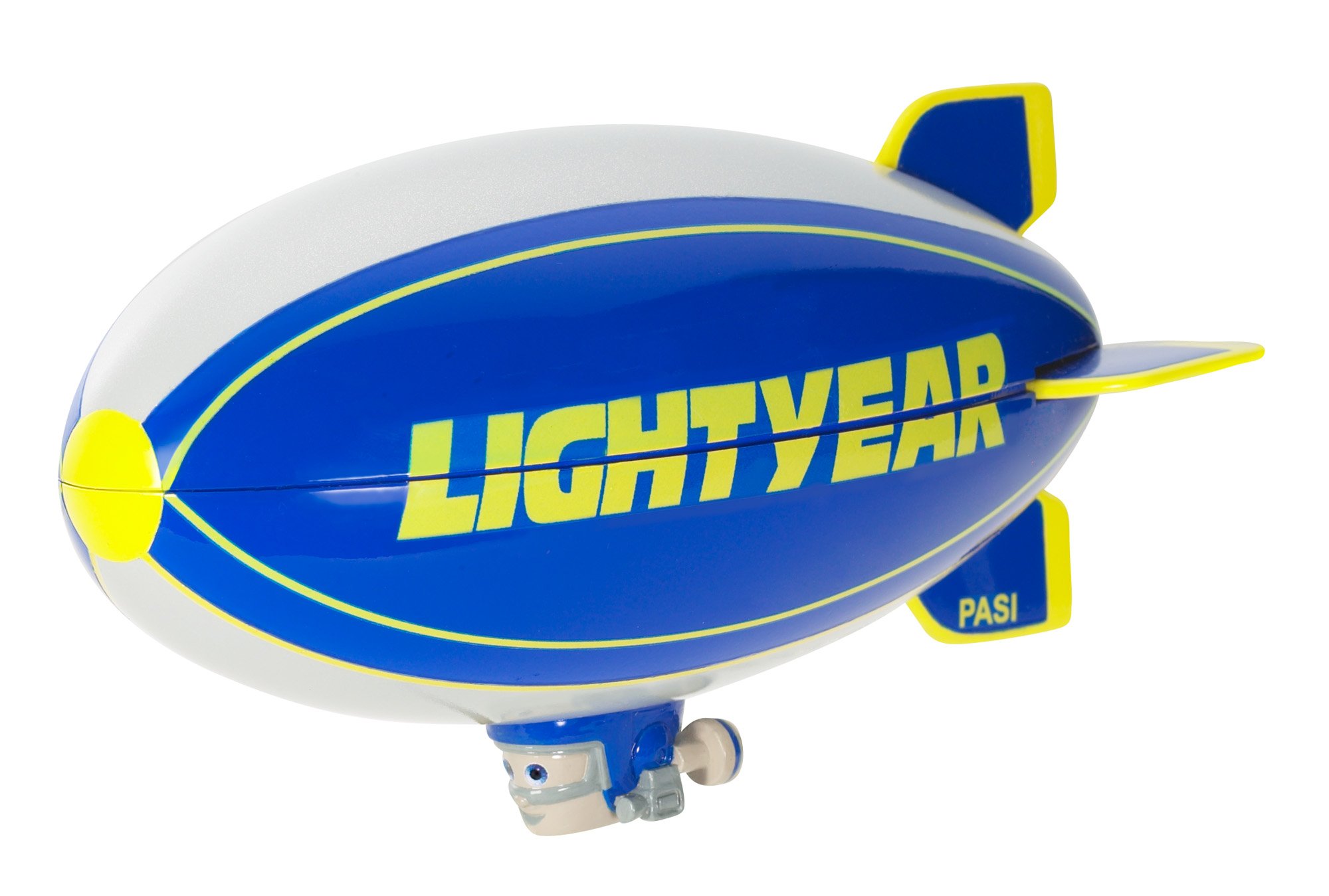 Disney Cars Deluxe Piston Cup Al Oft the Lightyear Blimp Toy - Official Lightning McQueen Racing Car Playset for Kids, Perfect for Birthday Gifts & Racing Game Fun