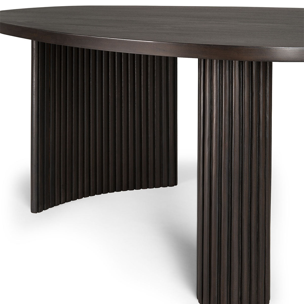 Modern Boomerang Coffee Table - Stylish Wooden Living Room Furniture for Home Decor | Perfect for Small Spaces, Apartments & Lounge Areas