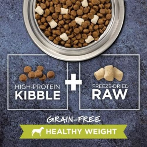 Instinct Raw Boost Grain-Free Healthy Weight Dry Dog Food - High Protein Kibble for Weight Management (4.5lb & 11lb Bags) - Perfect for Adult Dogs with Weight Control Needs