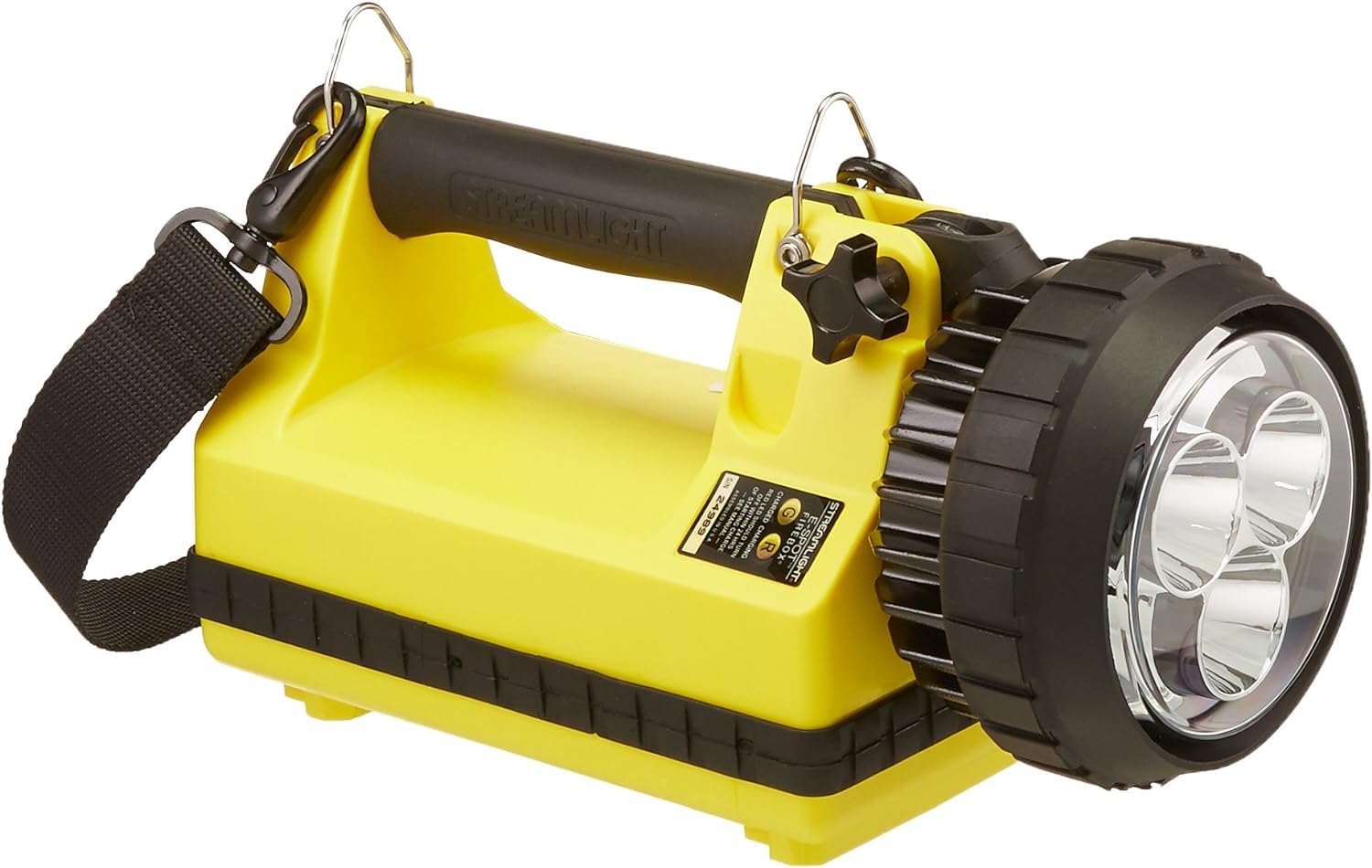 Streamlight 45883 E-Spot Firebox Lantern - Rechargeable LED Emergency Light, Yellow - Perfect for Camping, Hiking, Power Outages & Outdoor Adventures