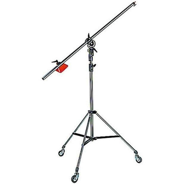 Manfrotto 085Bs Heavy Duty Boom Stand - Professional Black Photography & Video Support for Studio, Live Streaming & Content Creation