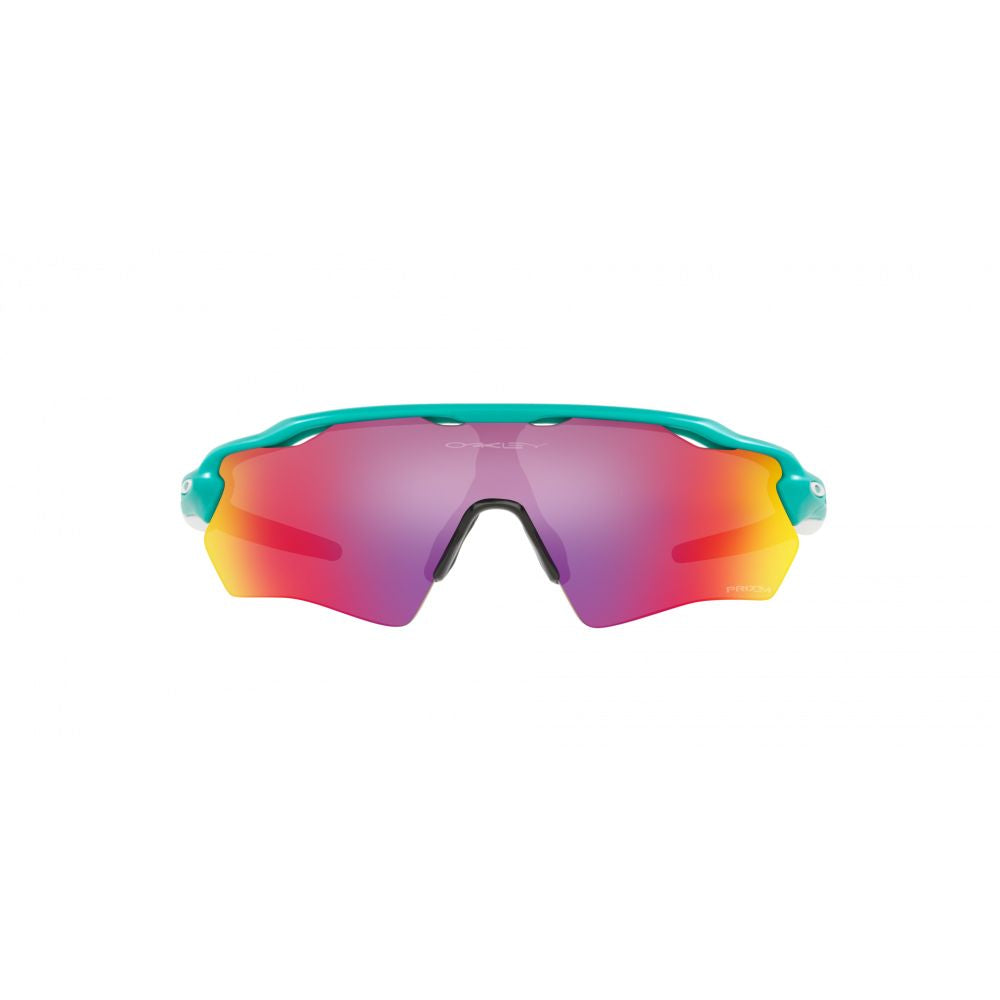 Oakley Youth Sun Radar EV XS Path Sunglasses - Polished White Frame with Prizm Sapphire Lenses - Model 0OJ9001 900119 - Perfect for Kids Outdoor Sports & Summer Activities