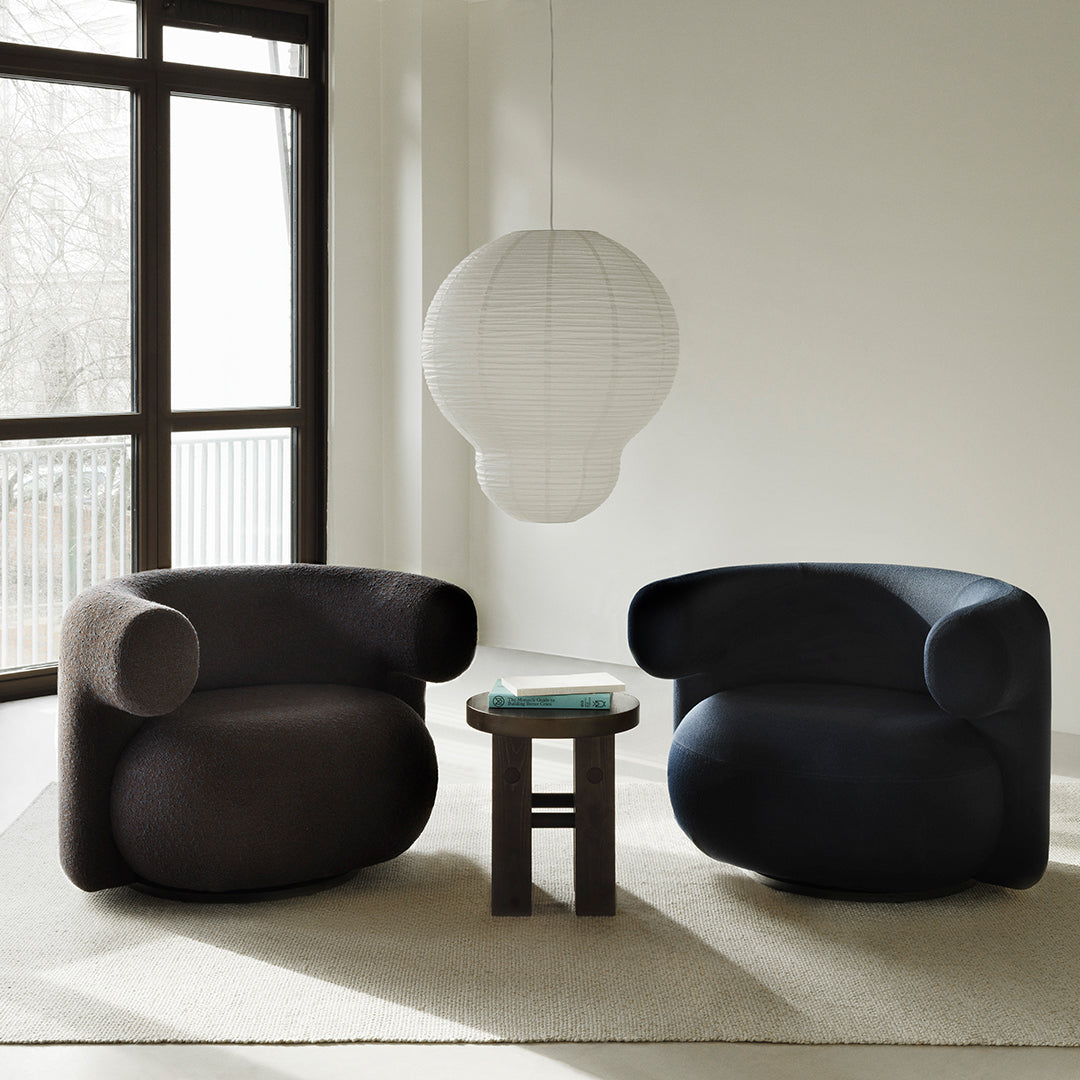 Modern Scandinavian FYR Stool by Normann Copenhagen - Minimalist Bar Stool for Kitchen, Dining Room & Lounge Decor