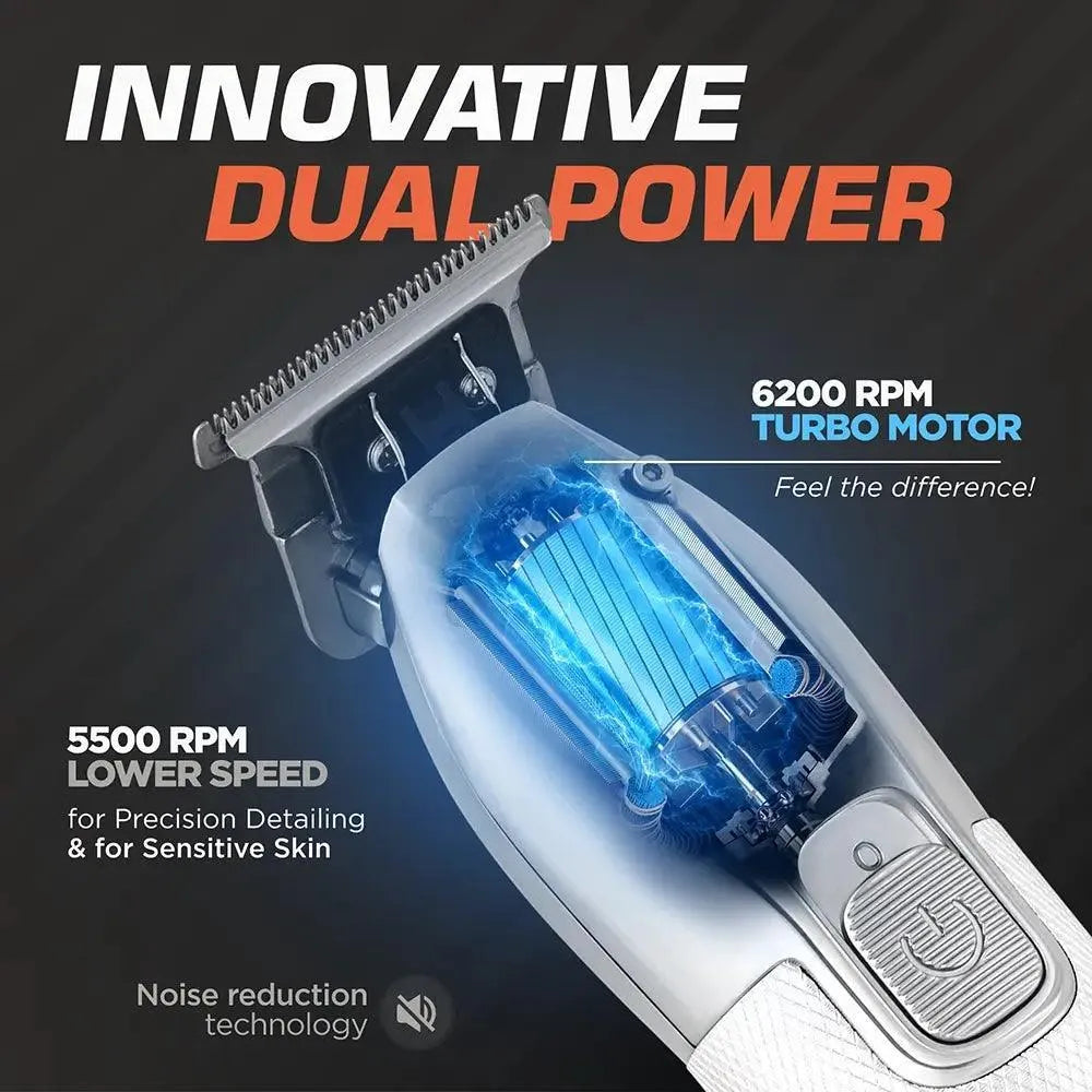 Professional Hair Clipper & Trimmer Set for Men - Precision Grooming Kit for Home & Salon Use - Perfect for Beard, Mustache & Hair Styling