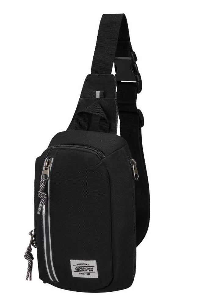 American Tourister Brightup Sling Bag - Lightweight Crossbody Bag for Travel, Work & Daily Use | Water-Resistant & Spacious Design for Men & Women