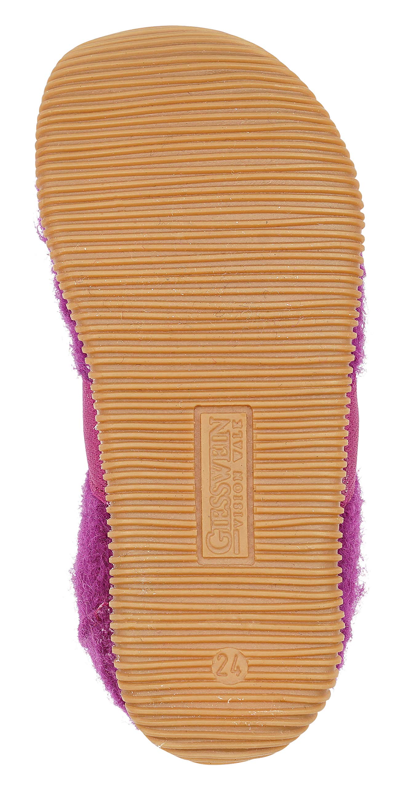 Giesswein Weidach Girls' Low-Top Slippers - Violet (392 Veilchen) Size 1 (33 EU) - Comfortable House Shoes for Kids, Indoor & Outdoor Wear