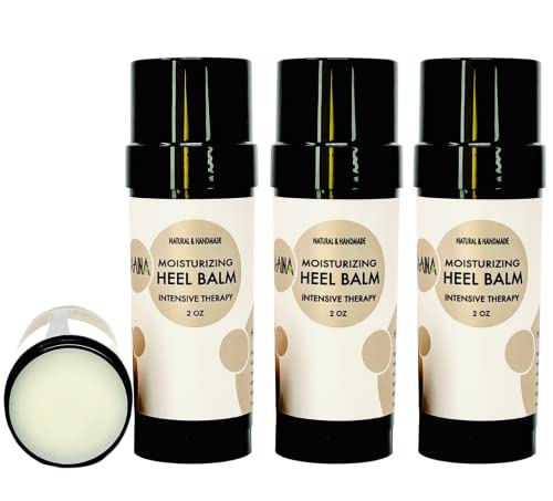 100% Natural Heel Balm Stick - Miracle Foot Cream for Fast Relief & Intensive Moisturizing | Dry, Cracked Heels, Feet, Elbows & Knees Treatment | Perfect for Pedicures & Daily Foot Care | 2 oz by ZAAINA | Ideal for Post-Workout Recovery & Winter Foot Protection