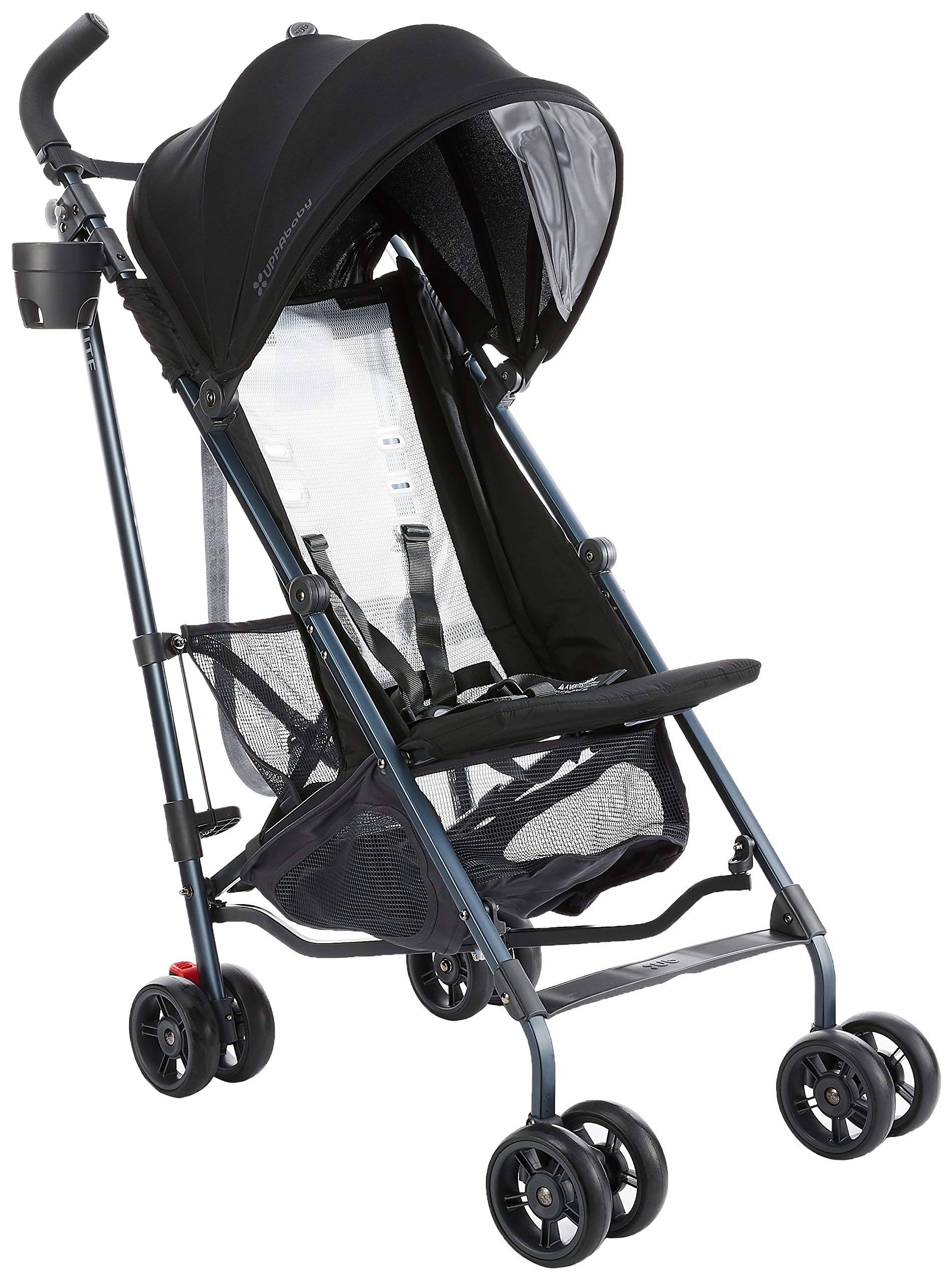 G-LITE Lightweight Baby Stroller for Toddlers - Jake Model (Black/Carbon) | Compact Foldable Travel Stroller for Airports, Shopping & Daily Use