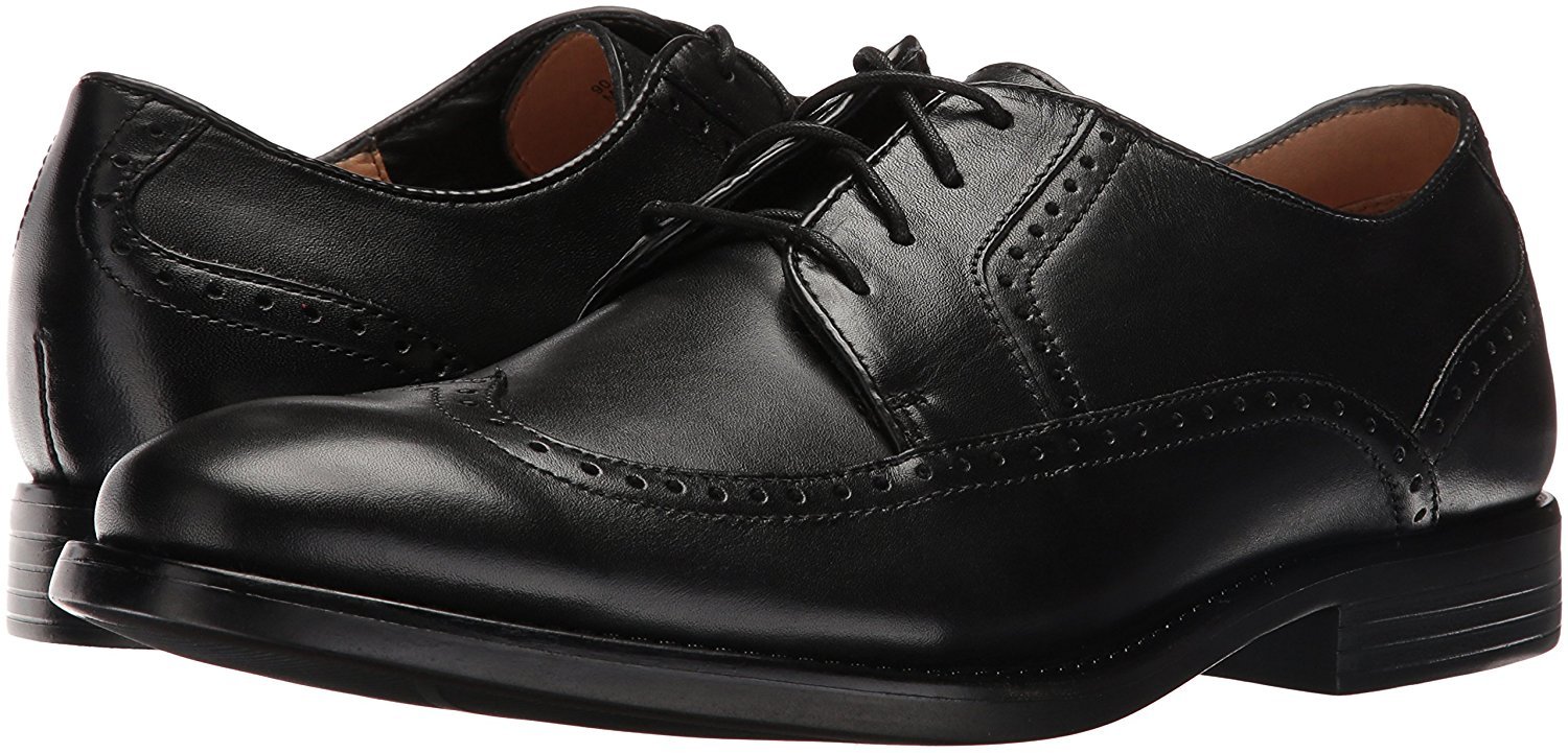 Dockers Men's Robertson Oxford Shoes - Classic Comfortable Slip-On Dress Shoes for Business & Casual Wear | Office, Wedding, Party & Everyday Use