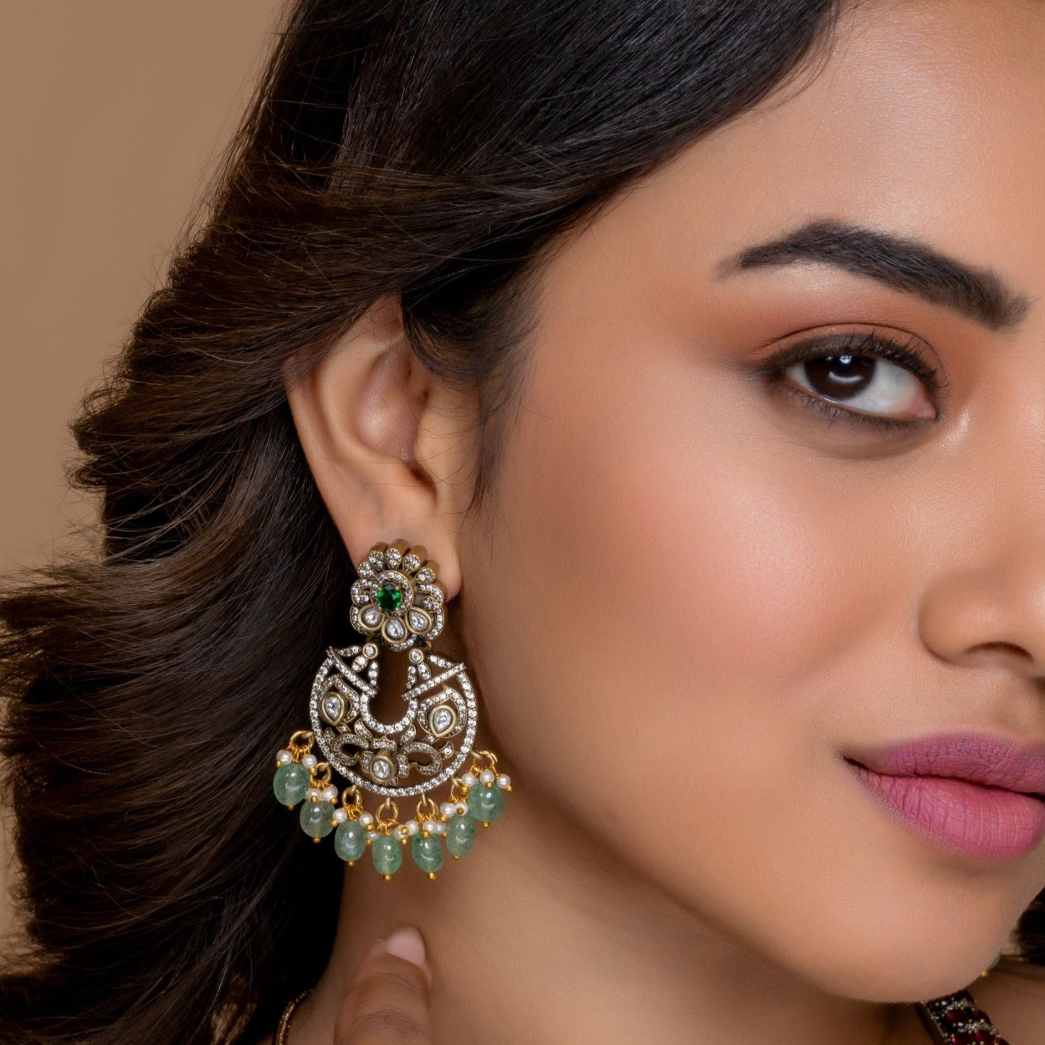 Elegant Rosie Nakshatra CZ Necklace Set - Cubic Zirconia Jewelry for Women | Perfect for Weddings, Parties & Special Occasions