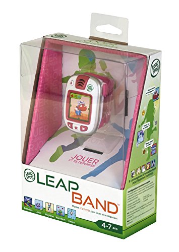 LeapFrog LeapBand Educational Activity Tracker for Kids - Pink Fitness Wristband | Interactive Learning Toy for Boys & Girls | Perfect for Indoor & Outdoor Play, School, and Family Activities