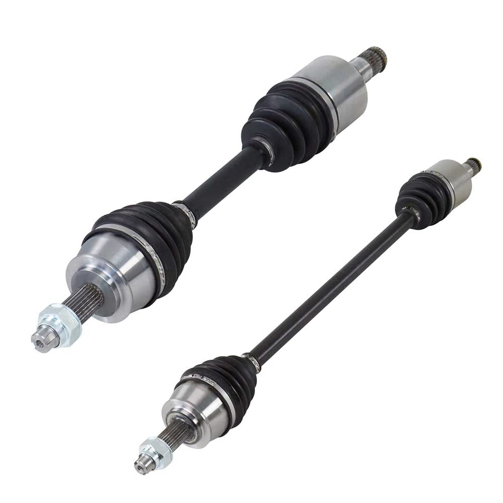 Pair of Front CV Axle Shafts for Fiat 500 2012-2017 Models with Gas Engine & Automatic Transmission - Replacement Part 90-917502D by BuyAutoParts - Perfect for Smooth Drives and Transmission Repairs
