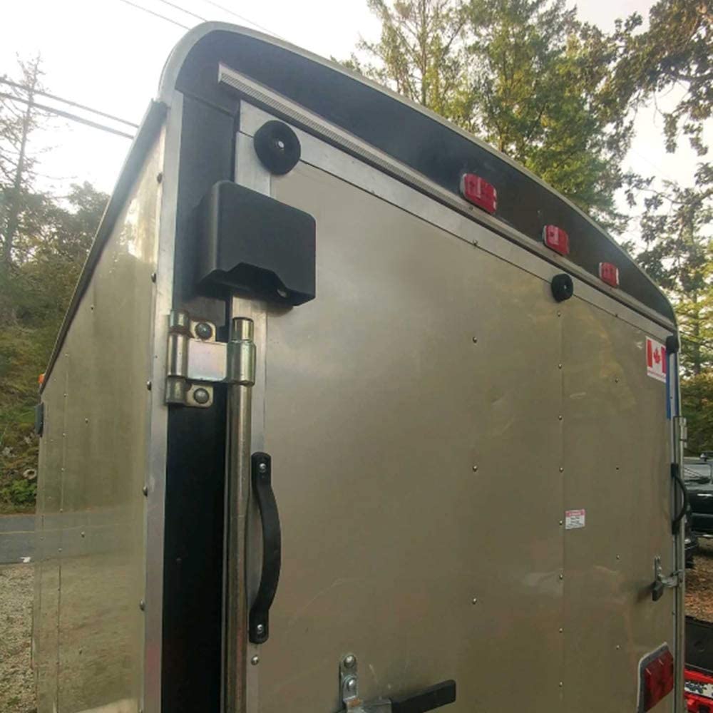 Heavy Duty Shipping Container Lock Box with CMW 80mm High Security Lock Bundle - Weatherproof Steel Storage Solution for Cargo, Trailers & Logistics Security
