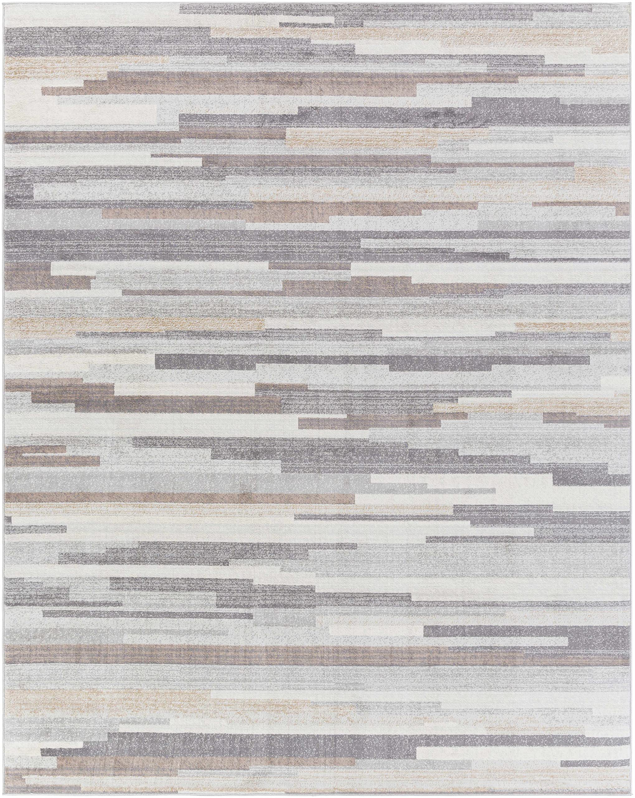 Hauteloom Monkland Modern Gray Area Rug 5'3