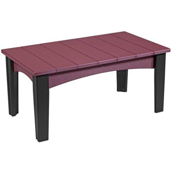 Modern Wooden Island Coffee Table - Stylish & Functional Centerpiece for Living Room, Lounge, or Office - Perfect for Coffee, Books, and Decor