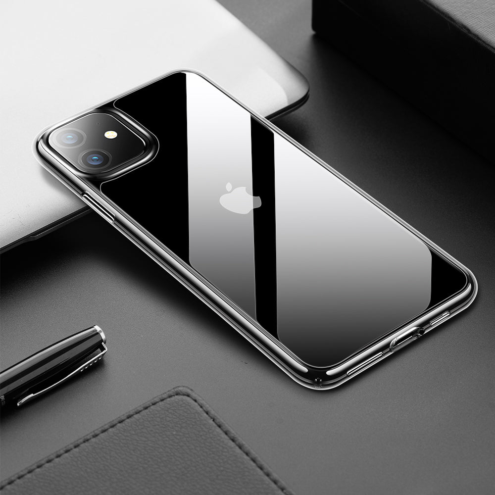 iPhone 11 Case 6.1 Inch - Unicorn Beetle GLASS Slim Clear Protective Cover | Shockproof & Scratch Resistant | Perfect for Everyday Use, Travel & Outdoor Activities