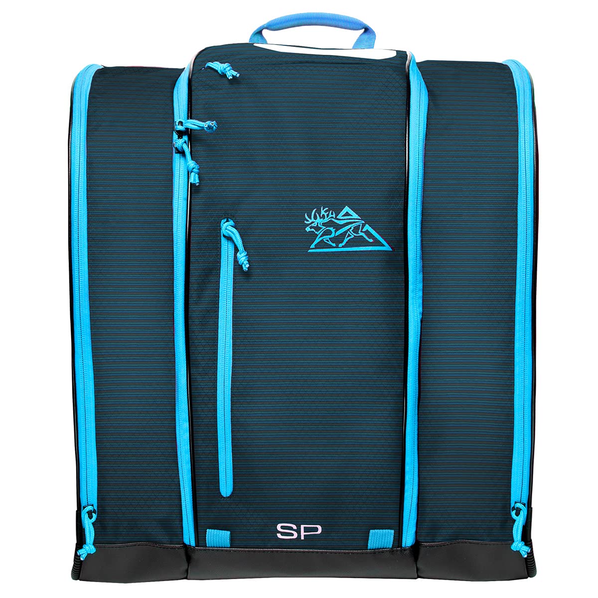 **Speed Pack Ski Boot Backpack - Durable Water-Resistant Ski Boot Bag with Open Design & Spacious Storage - Perfect for Ski Trips, Travel & Gear Organization**