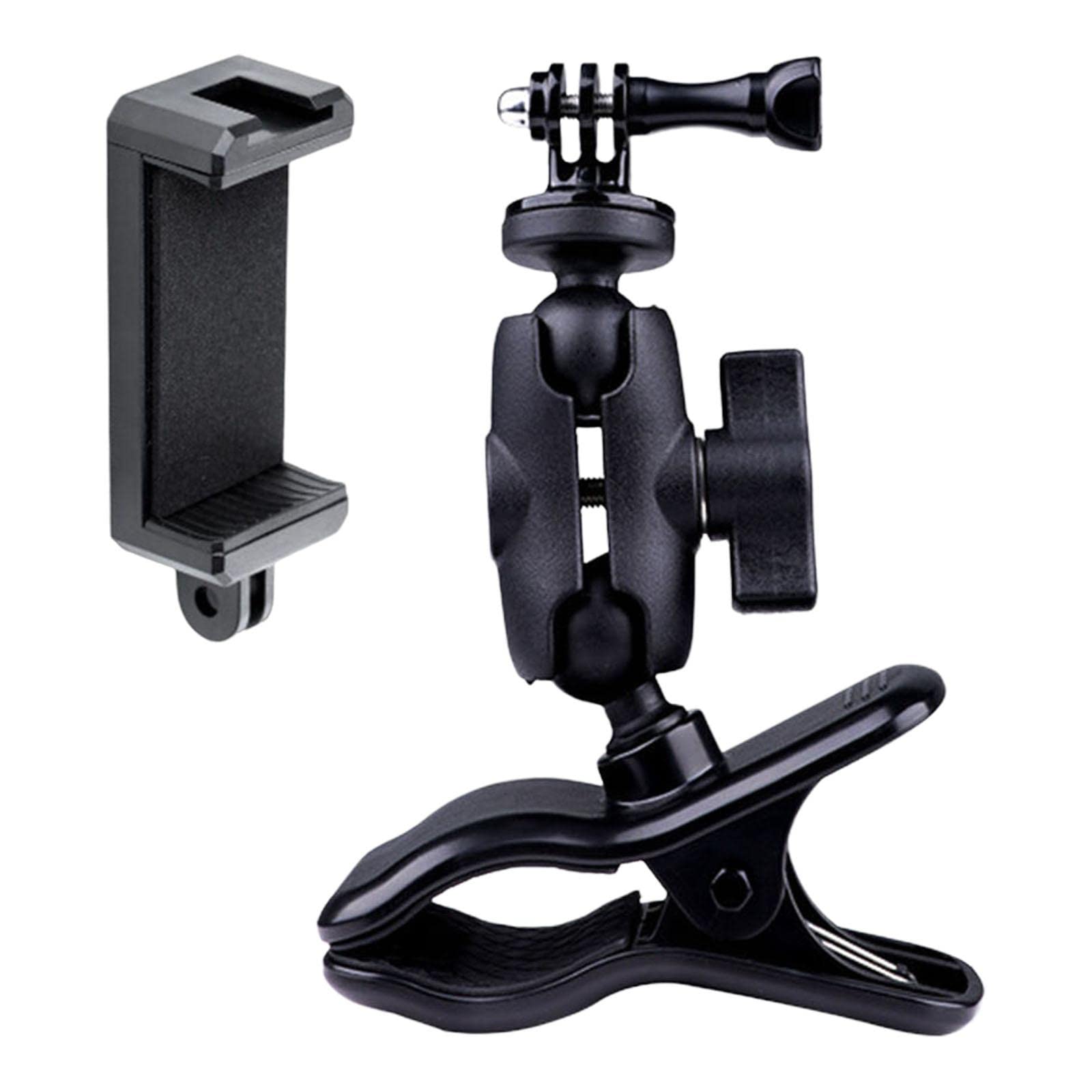 MagiDeal 360° Rotating Phone Stand - Adjustable Portable Mobile Phone Holder for Desk, Bedside, Headboard - Perfect for Watching Videos, Video Calls & Hands-Free Use (Size E)