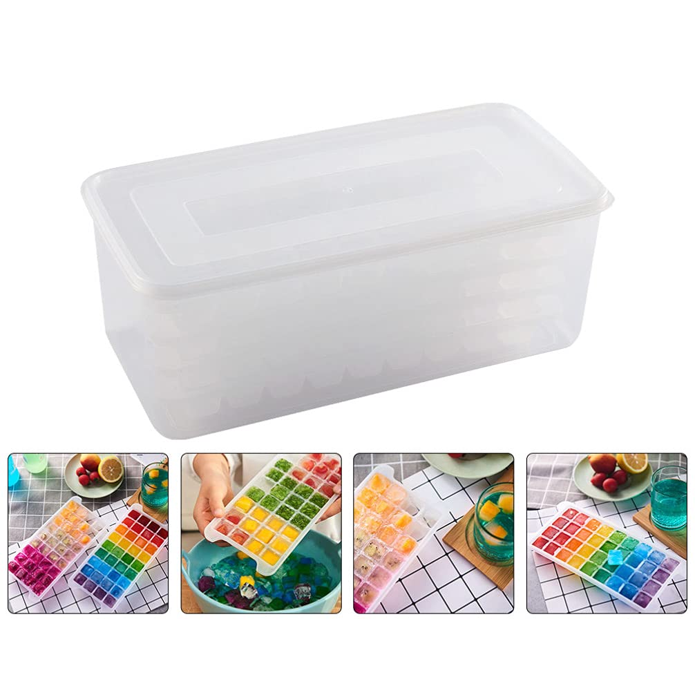 Premium Silicone Ice Cube Tray Set - Flexible Sphere Ice Molds for Freezer, Cocktails, Baby Food & Chocolate Making - BPA-Free Kitchen Accessory (White)