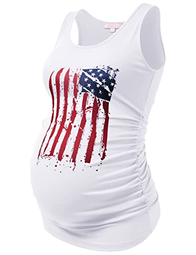 White/American Flag