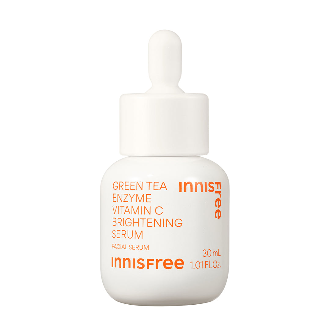 Best Green Tea Enzyme Vitamin C Brightening Serum for Glowing Skin - Anti-Aging & Dark Spot Treatment - Perfect for Morning & Night Skincare Routine