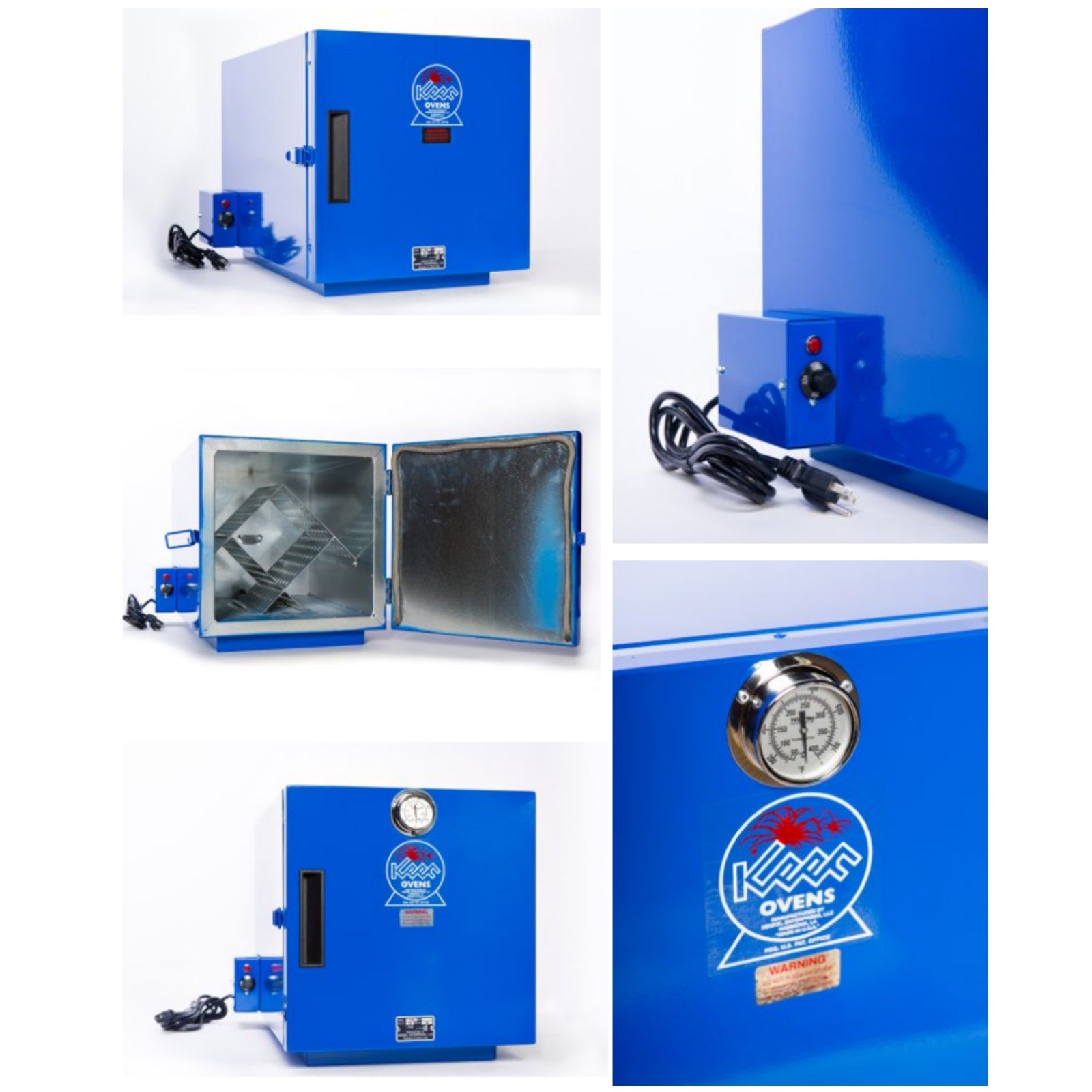 Keen K200 Dry Rod Oven - 200 Lb Capacity, 120V Electric Welding Electrode Storage for Industrial & Construction Use