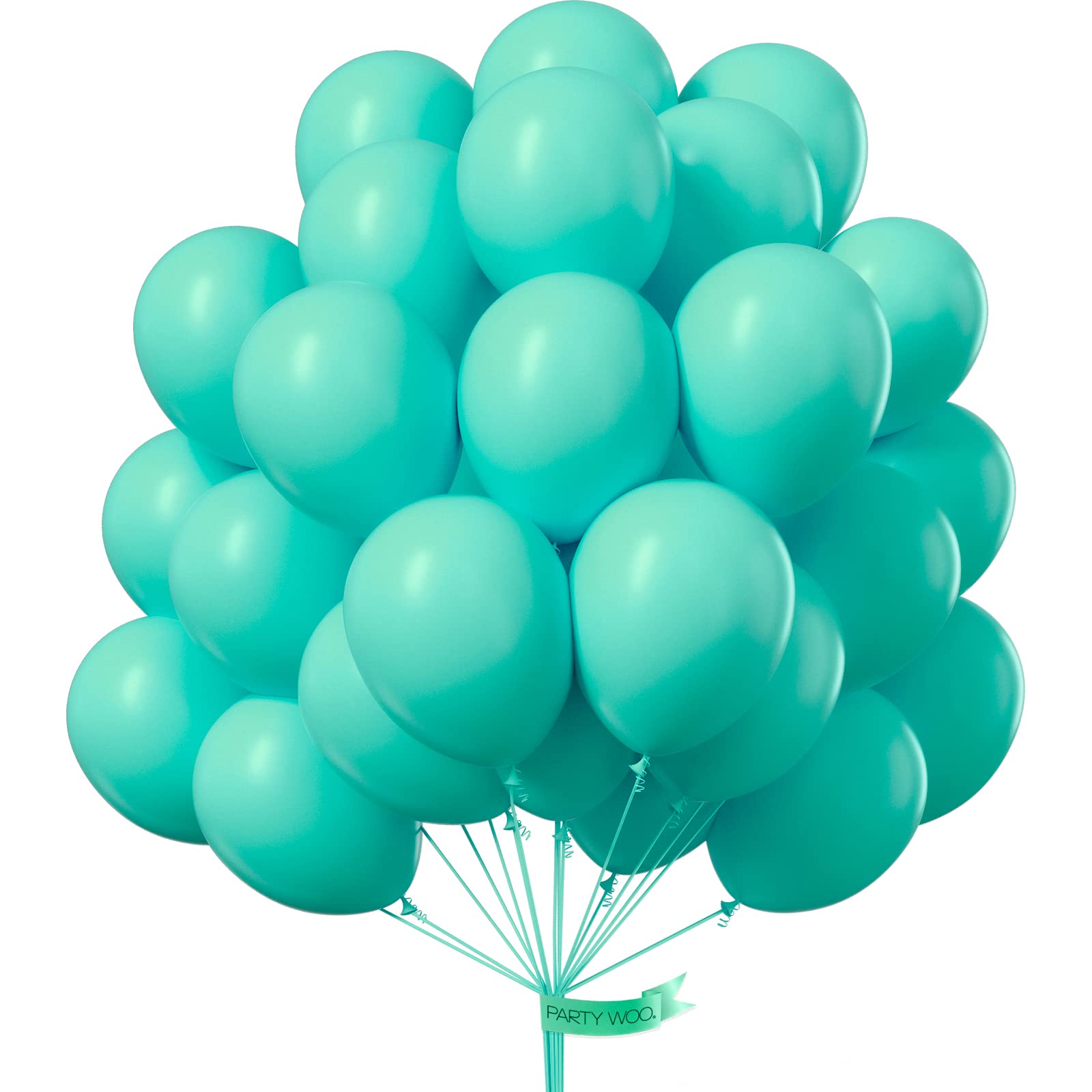 51 Pcs 12 Inch Teal Blue Balloons for Party Decorations - Balloon Garland & Arch Kit for Birthday, Wedding, Baby Shower - Premium Turquoise Balloons (Teal-Y69) | Perfect for Indoor & Outdoor Celebrations