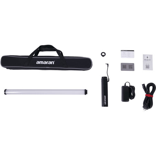 Aputure Amaran T2C RGB LED Tube Light (2 Feet) - Professional Video Lighting for YouTube, Photography, and Studio Production