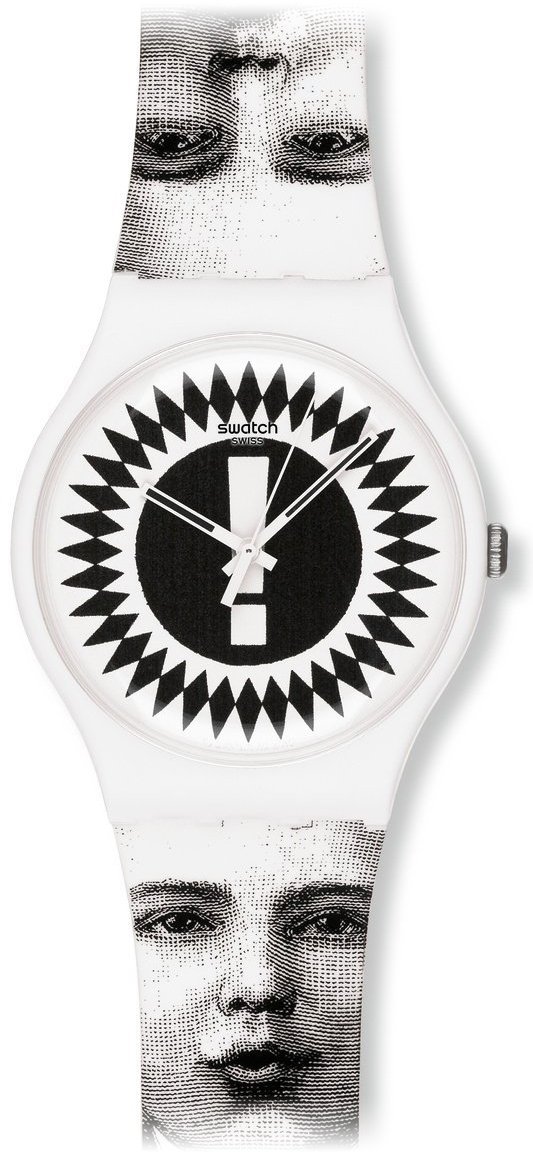 Swatch Reflecting Time SUOZ125 Unisex Watch - Stylish Analog Wristwatch for Men & Women - Perfect for Casual Wear, Office & Everyday Use