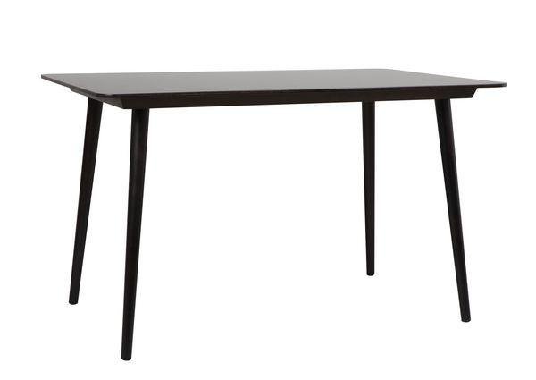 Ironica Modern Dining Table by Ton - Solid Wood Kitchen Table for 6 with Sleek Design - Perfect for Family Meals, Dinner Parties & Small Space Dining Rooms