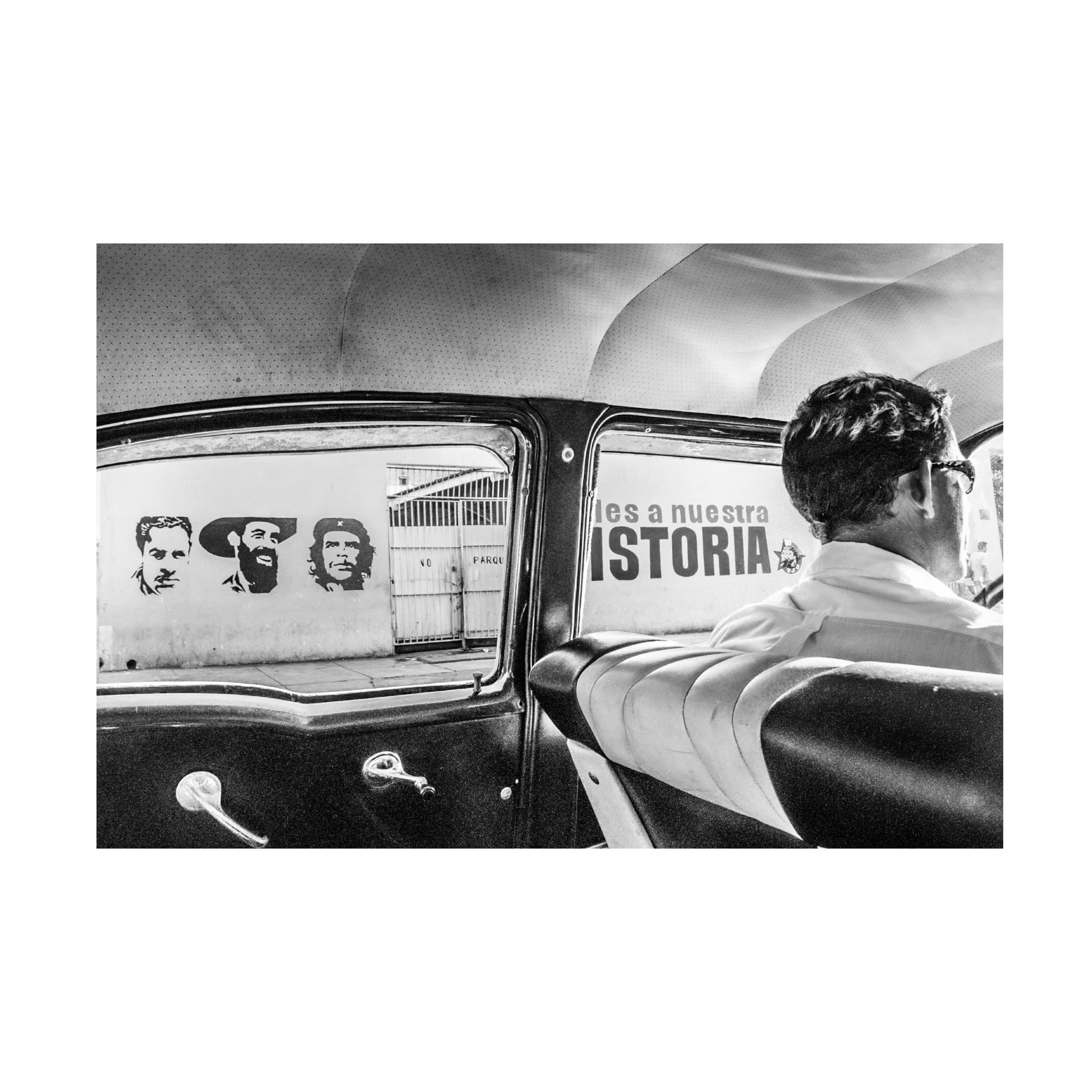 Trademark Fine Art 'Inside Travelling Outside History Havana Cuba' Canvas Wall Art Print by Andreas Bauer - Perfect for Living Room, Bedroom & Office Decor