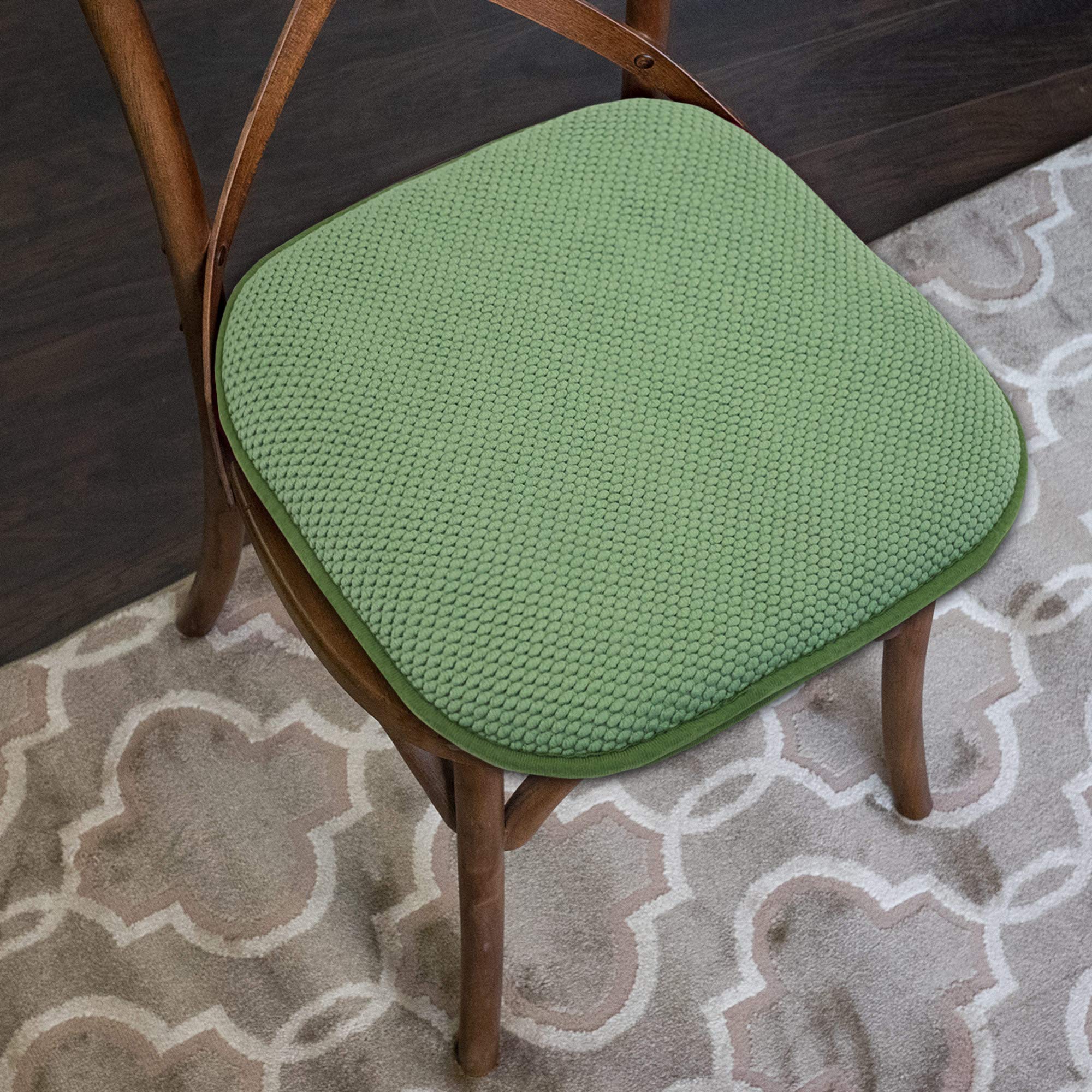 Sweet Home Collection Memory Foam Chair Cushions - 16