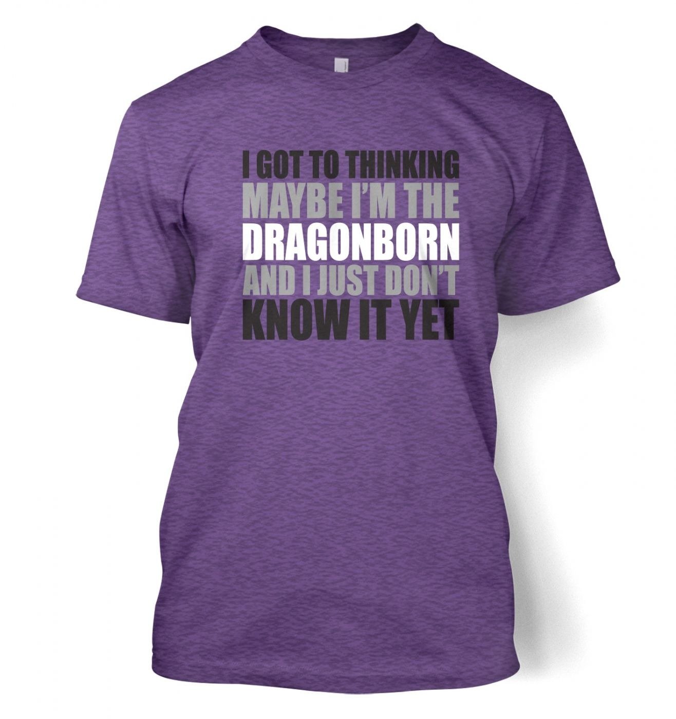 Big Mouth Thinking I'm The Dragonborn Gaming T-Shirt - Funny Video Game Tee for Gamers & Skyrim Fans - Perfect for Cosplay, Conventions & Casual Wear