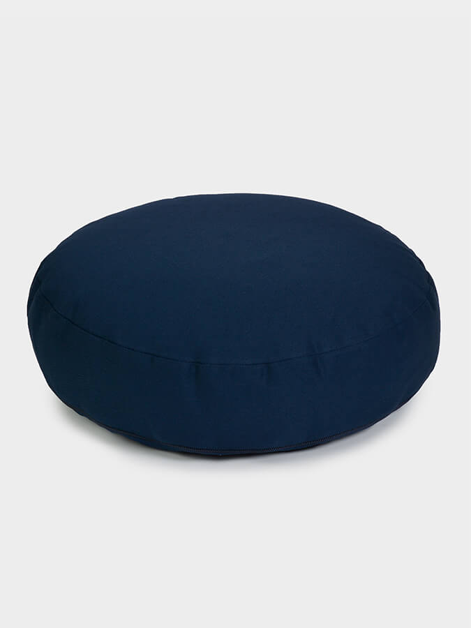Organic Buckwheat Meditation Cushion for Yoga & Zen Practice - Comfortable Zafu Pillow for Home Studio, Meditation, and Mindfulness - Perfect for Stress Relief & Relaxation