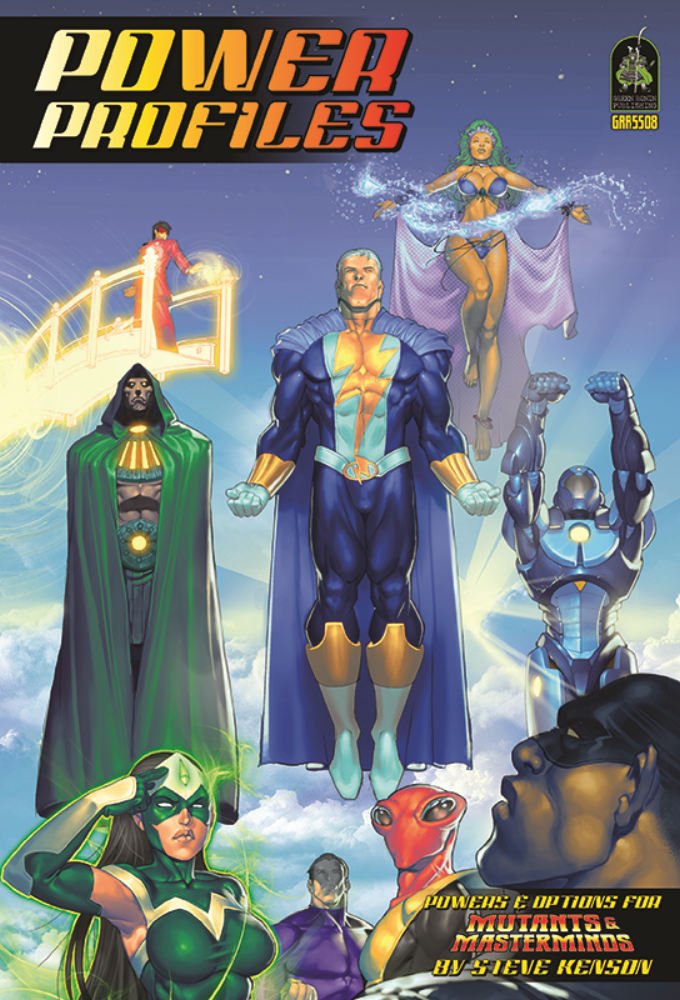Power Profiles: A Mutants & Masterminds RPG Sourcebook | Superhero Roleplaying Game Guide for Tabletop Adventures & Campaigns