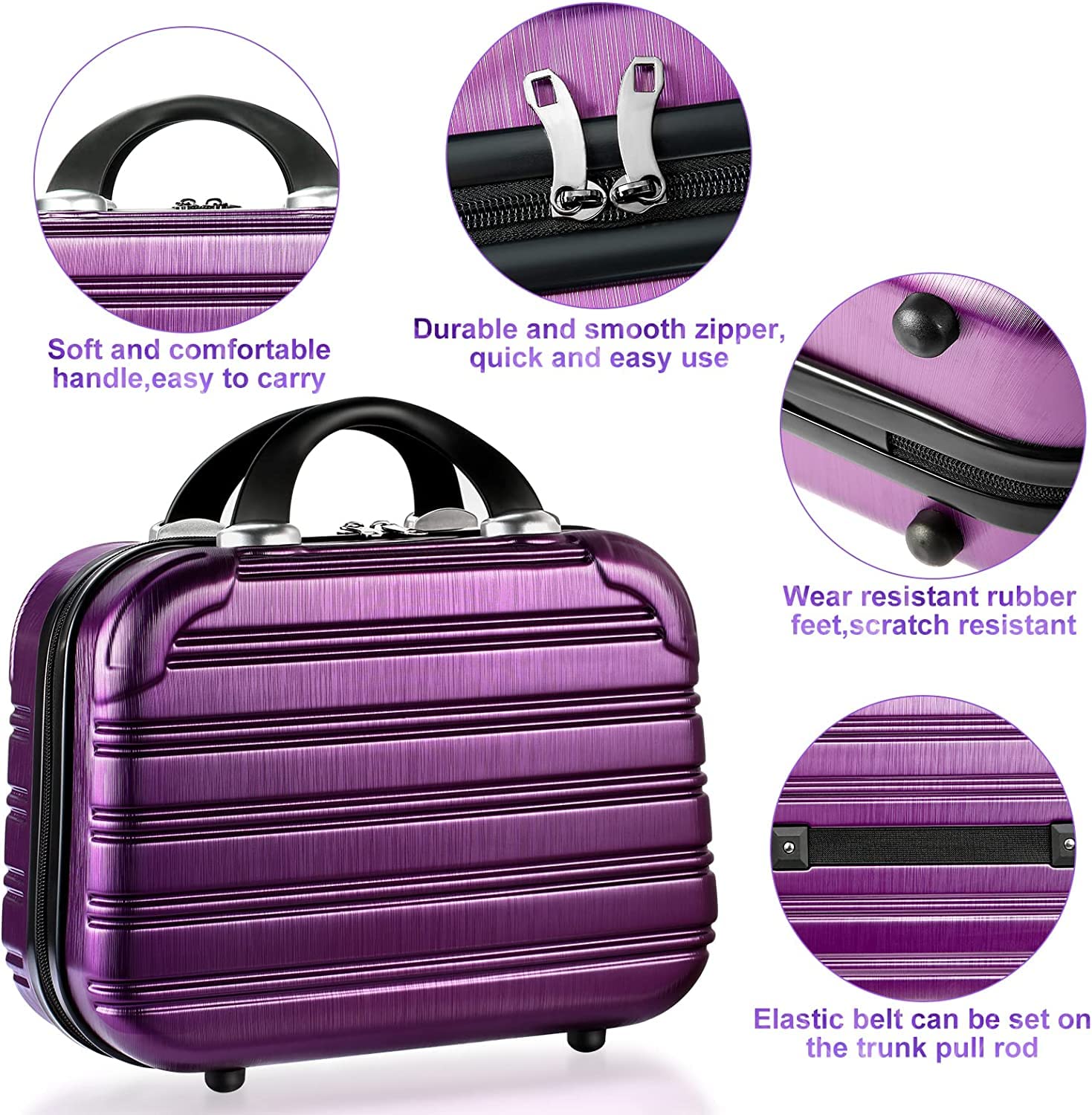 2-Piece Lightweight Hardshell Spinner Luggage Set - 14