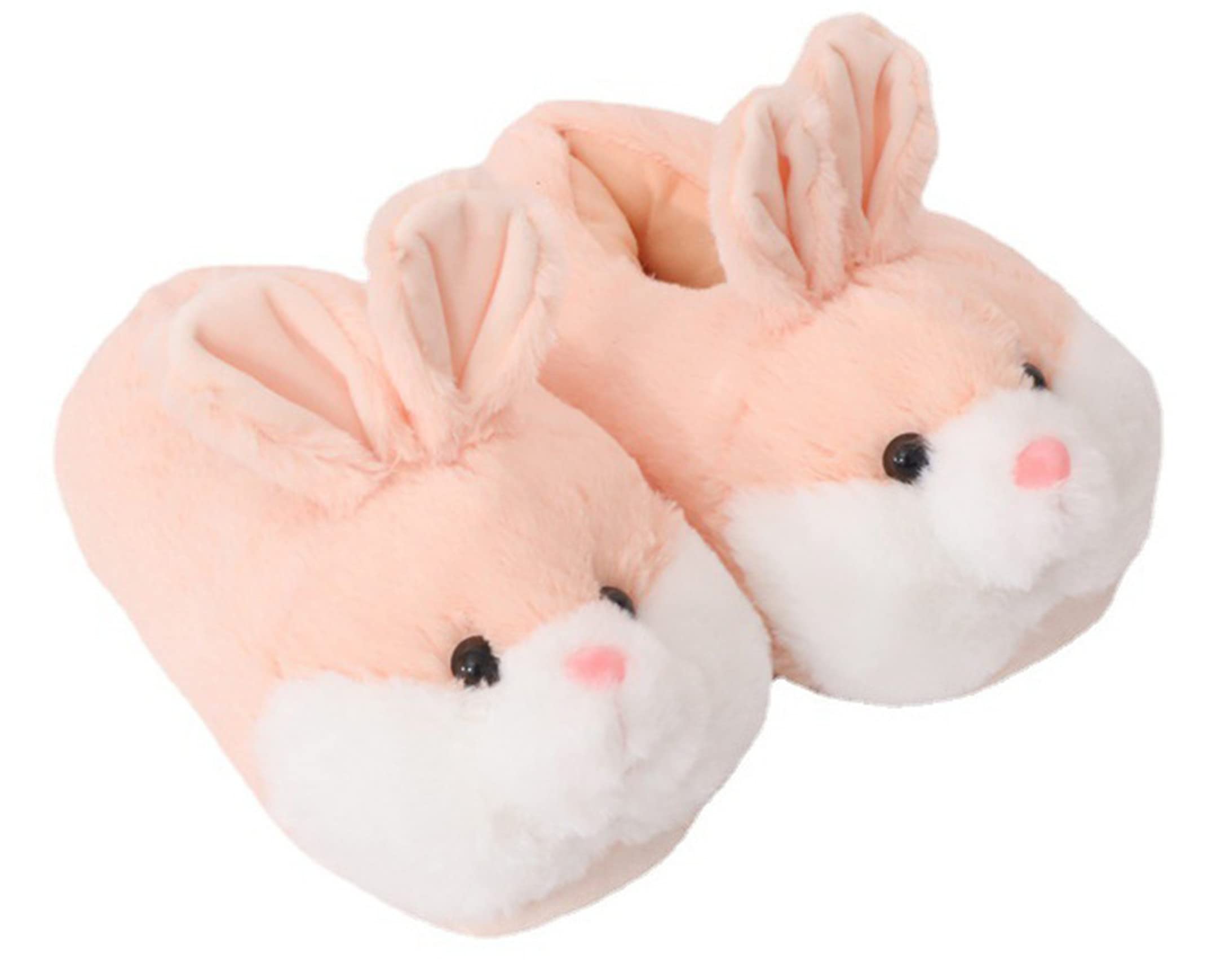 Women's Cute Elephant Slippers - Cartoon Animal Fuzzy Warm Winter House Slippers for Indoor Home Comfort | Cozy Gift for Her, Perfect for Lounging, Relaxing & Cold Weather Wear