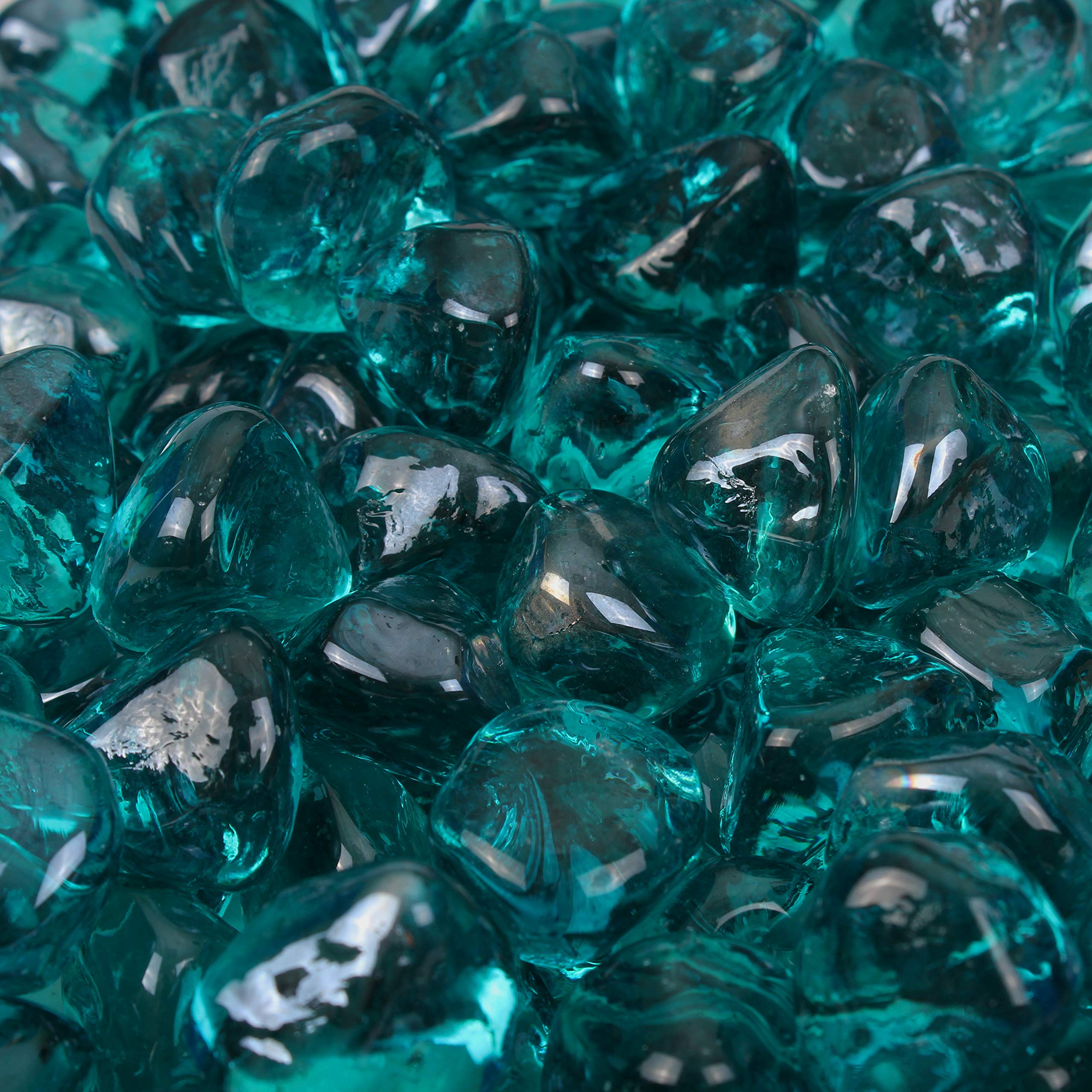 Premium Reflective Fire Pit Glass Diamonds - 1