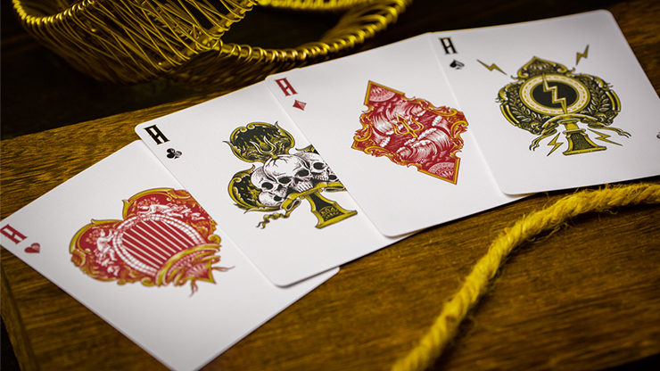 Zeus Playing Cards - Premium Quality Poker Cards for Magic Tricks, Card Games & Collectibles | Perfect for Poker Nights, Magic Shows & Gifts
