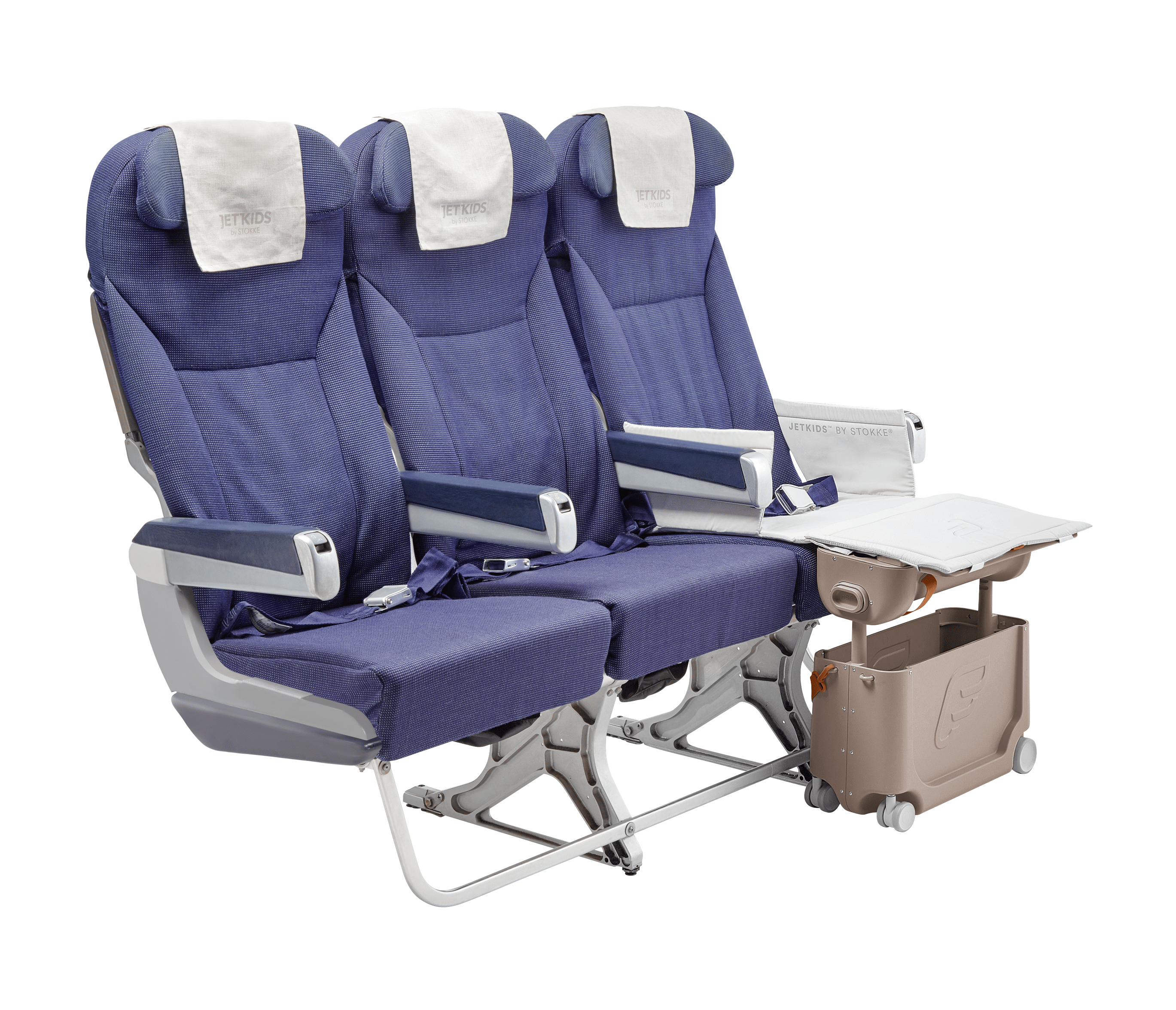 Jetkids By Stokke Bedbox - Portable Kids Travel Bed & Ride-On Suitcase for Airplanes, Cars & Sleepovers | Perfect for Toddler Travel Accessories & Airplane Essentials